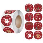 LG-210922-38-006 Etichetta adesivi per adesivi regalo del fumetto di Natale