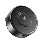 AIMITE M8 Caricabatterie wireless per auto Supporto per telefono Ventosa a vuoto Supporto magnetico forte (nero ossidato)