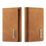 DG.Ming M1 Serie M1 Portafoglio multiplo a 3 volte (Brown)