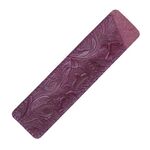 2 PCS Mori Series Handmade Pelle Matita Case Retro Pen Case Cancelleria (Porpora intagliata)