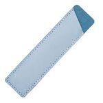 2 PCS Mori Series Handmade Pelle Matita Case Retro Pen Case Cancelleria (nebbia di cera blu)