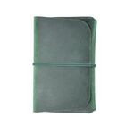 Crazy Horse Skin Passport Bag Bag Document Holder Retro Boarding Pass Portafoglio Portafoglio (inchiostro verde)