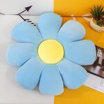 Piccolo fiore della margherita morbido cuscino elastico cuscino da 53 cm (cielo blu)