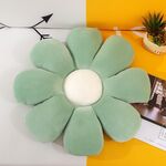 Piccolo flower daisy morbido cuscino elastico cuscino da 53 cm (verde scuro)