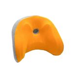 Bambini auto testa cuscino auto forniture interne rifornimenti di viaggio sleep sleep sleep argomento regolabile memory cotone cuscino (arancione)