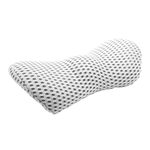 Forniture per auto Supporto per auto Lombari Memory Foam Automobile Sciambia Cuscino Lombare Cuscino Sedile Cuscino Lombare, Colore: 4D Grid Grigio chiaro