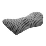 Forniture per auto Supporto per auto Lombare Memory Foam Automobile Sciambia Cuscino Lombare Cuscino Sedile Cuscino Lombare, Colore: 4D Grid Grigio scuro