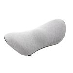 Forniture per auto Supporto lombare Memory Foam Automobile Auto Sciambia Cuscino Lombare Cuscino Sedile cuscino lombare cuscino, Colore: grigio chiaro + grigio scuro