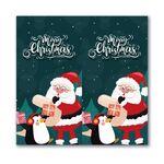 Autoadesivi di guarnizione della tenuta del contenitore rettangolare di Christmas di Buon Natale (C4)