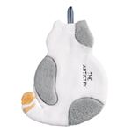 Home Cucina Bagno Carino Asciugamano per gatti (grigio)