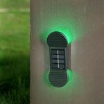 Lampada da parete impermeabile da giardino a LED a luce solare (luce colorata)