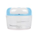 2 PZ Mini Mini Gomentali Manuale Aglio Masher, Dimensioni: grande (blu)