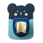 5 pezzi LY006 Cartoon doccia Staffa di regolazione universale Bagno Doccia Doccia Base fissa (blu)