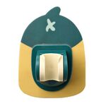 5 pezzi LY006 Cartoon doccia Staffa Adattamento universale Bagno Doccia Doccia Base fissa (verde)