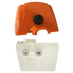 Set di assemblaggio del coperchio del filtro dell'aria della motosega per STIHL 038 MS380 MS381