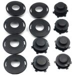 12 PZ / Set Pravatta per prato per lavare la ruota di avvolgimento per Stihl 25-2 FS90 110 120 55