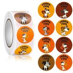 10 rotoli carino cartone animato animale bambino grazie adesivo (ha059)