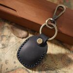 3 PCS 18Y-011 VINTAGE PELLE ACCESSO ACCESSO ACCESSO PROXIMITY PROXIMITY Titolare (nero)
