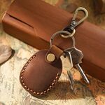 3 PCS 18Y-011 VINTAGE PELLE ACCESSO ACCESSO ACCESSO PROXIMITY TITOLATORE PROXIMITY (Brown)