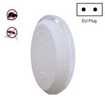 Lampada notturna ad ultrasuoni per zanzare di zanzare, specifica: spina UE (bianco perla)