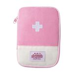 4 pezzi Viaggio Casa Borsa medica portatile, Colore: Pink Piccolo