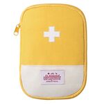 4 pezzi Viaggio Home Borsa medica portatile, Colore: giallo grande