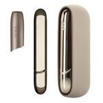 Custodia in silicone + copertura laterale + copertura superiore per IQO 3.0 / 3.0 duo (oro)