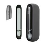 Custodia in silicone + copertura laterale + copertura superiore per IQO 3.0 / 3.0 DUO (grigio scuro)