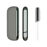 Custodia in silicone + copertura laterale + copertura superiore per IQO 3.0 / 3.0 DUO (grigio scuro)
