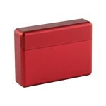 Custodia per sigarette a forma di in lega di alluminio per IQO 2.4 Plus / 3.0 duo (rosso)