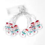 1,5 m 10 luci natalizie a neve a LED LIGHT LIGHT Stringa