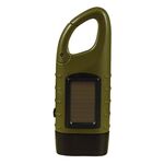 AOTU AT5503 ESTERNO SOLAR A MANULANZA MANULANZA A MANUSCIA DI EMERGENZA LED Torcia elettrica (Green dell'esercito)