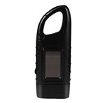AOTU AT5503 ESTERNO SOLAR A MANULANZA MANULANZA A MANUSCINA DI EMERGENZA LED Torcia elettrica (Nero)