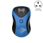 Repeller del mouse ad ultrasuoni Repeller di insetti silenziosi a risparmio energetico, Tipo di plug: Plug UK (Blue Black)