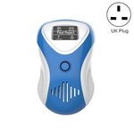 Repeller del mouse ad ultrasuoni Respellente silenzioso per insetti, Tipo di plug: Plug UK (Blue White)