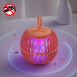 Pumpkin Night Light Mosquito lampada USB Portable Shock Shock Trap (arancione)