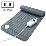 Tappetino riscaldante per fisioterapia a infrarossi lavabile in lavatrice intelligente, specifiche della spina: spina americana (grigio)