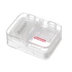 Scatola di distributore di taglieri di medicina sigillata Portable Imakara Square (Bianco)