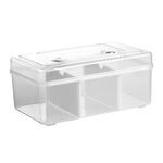 Scatola per medicinali portatile Scatola per medicinali in plastica per la conservazione a casa, stile: piccola separata