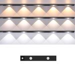 Barra luminosa per il sensore del corpo umano a LED ULTRA-sottile, lunghezza: 30 cm (piano nero)