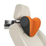 A09 seggiolino per auto Memory foam comodo cuscino per collo comodo, stile: con supporto (arancione)