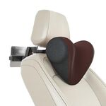 A09 seggiolino per auto in memory foam cuscino comodo cuscino, stile: con supporto (caffè)