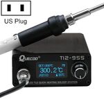 Ironio a temperatura costante a schermo da 1,3 pollici a Quecoo, set: plug US (955+P9)