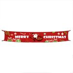 Ornamenti natalizi Lettere Banner Banner Festive Scene Disposition Props, Dimensioni: 300 x 50 cm (001)