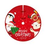 Gonna per albero di Natale tappeto Cover Cover Mat (001)