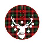 Gonna per albero di Natale tappeto Cover Cover Mat (004)