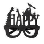 3 PCS Halloween Decorazione Scheletro di occhiali divertenti Scheletro Spider Horror Props Tombstone