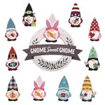 Decorazione della porta appesa di Pasqua Segno appeso in legno interno, stile: vecchio