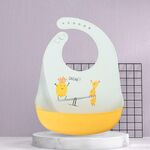 Spray per bambini spray impermeabile in silicone bavaga asciugamano di saliva ultra-sottile, modello: gioco al limone
