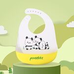 Spray per bambini spray impermeabile in silicone bavaga asciugamano di saliva ultra-sottile, schema: panda per bambini